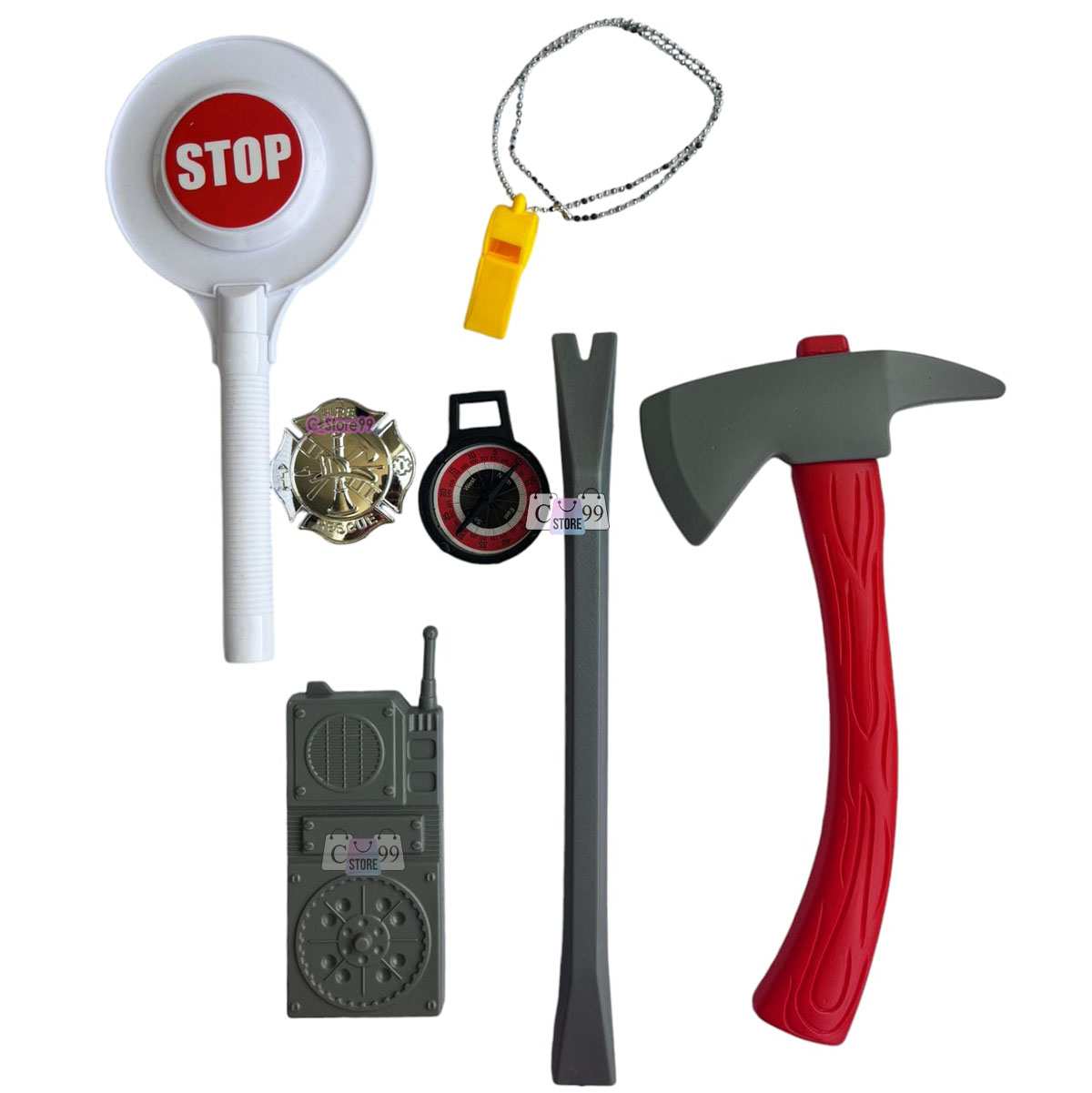 Miniatura 2 de Kit De Bomberos Para Niño Disfraz